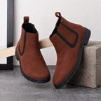 BAXXICO Mens Premium Chelsea Boots Classic Slip On Smart Casual