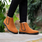 BAXXICO Mens Premium Chelsea Boots Classic Slip On Smart Casual