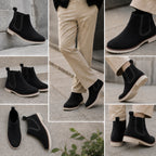 BAXXICO Mens Premium Chelsea Boots Classic Slip On Smart Casual