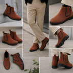 BAXXICO Mens Premium Chelsea Boots Classic Slip On Smart Casual
