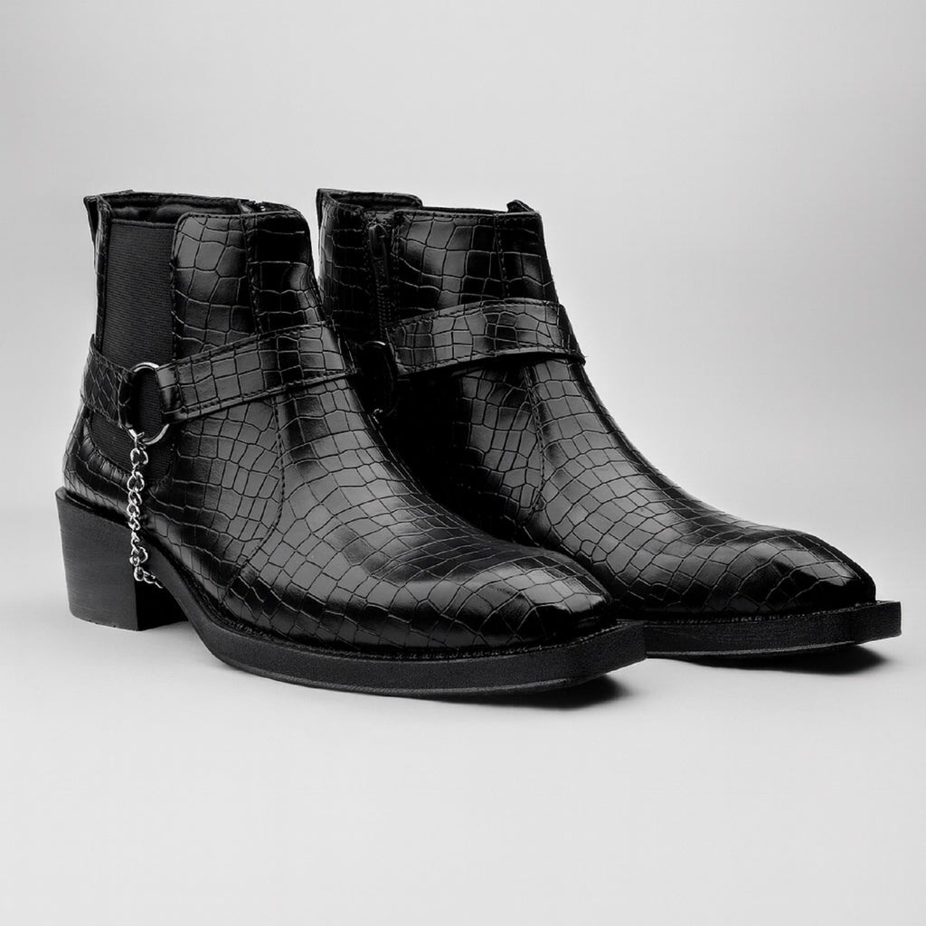 BAXXICO Mens HiddenLift Boots 5-6 CM Elevation