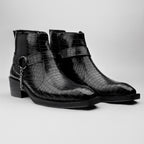 BAXXICO Mens comfortable faux leather Stylish boots
