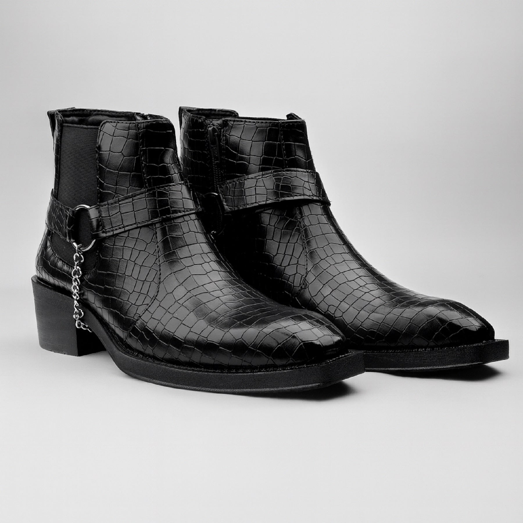 BAXXICO Mens HiddenLift Boots 5-6 CM Elevation