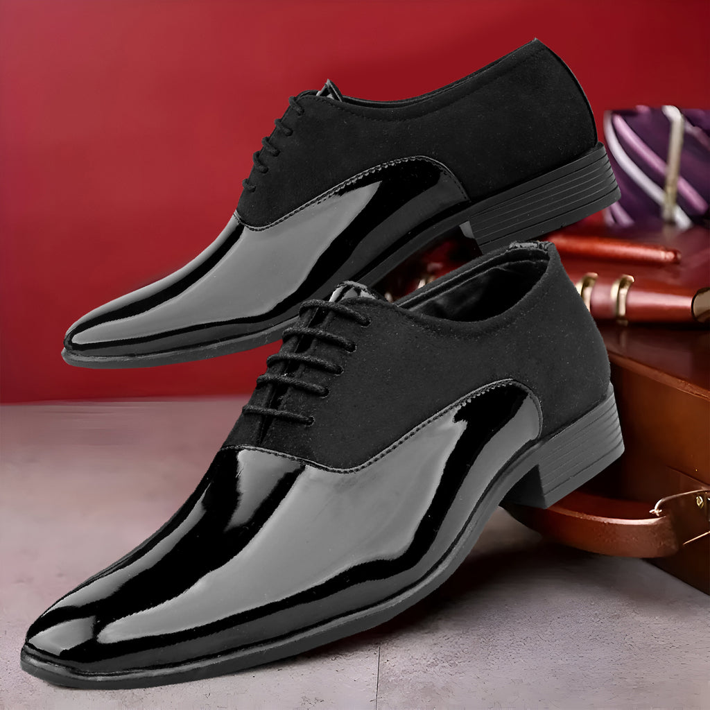 BAXXICO Party Wear And Semi Formal Lace up Shoes For All Seasons