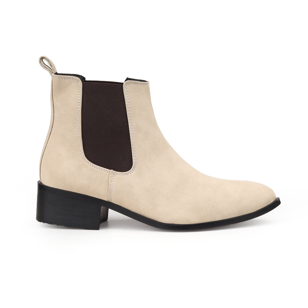 BAXXICO Smart Casual Mens Boots with 4.5cm Heel Height