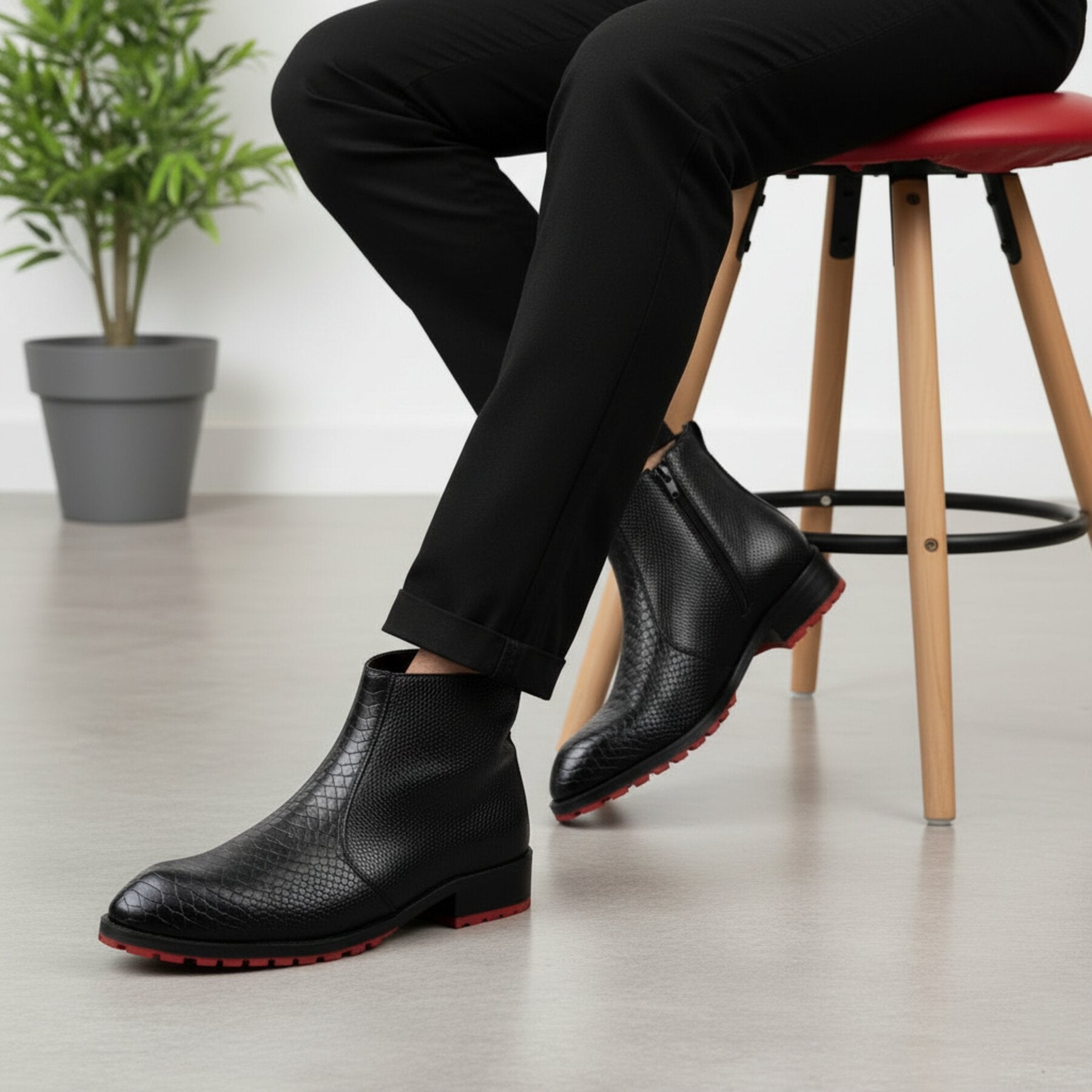 BAXXICO Modern Mens Boots Crafted for Confidence Style & Presence