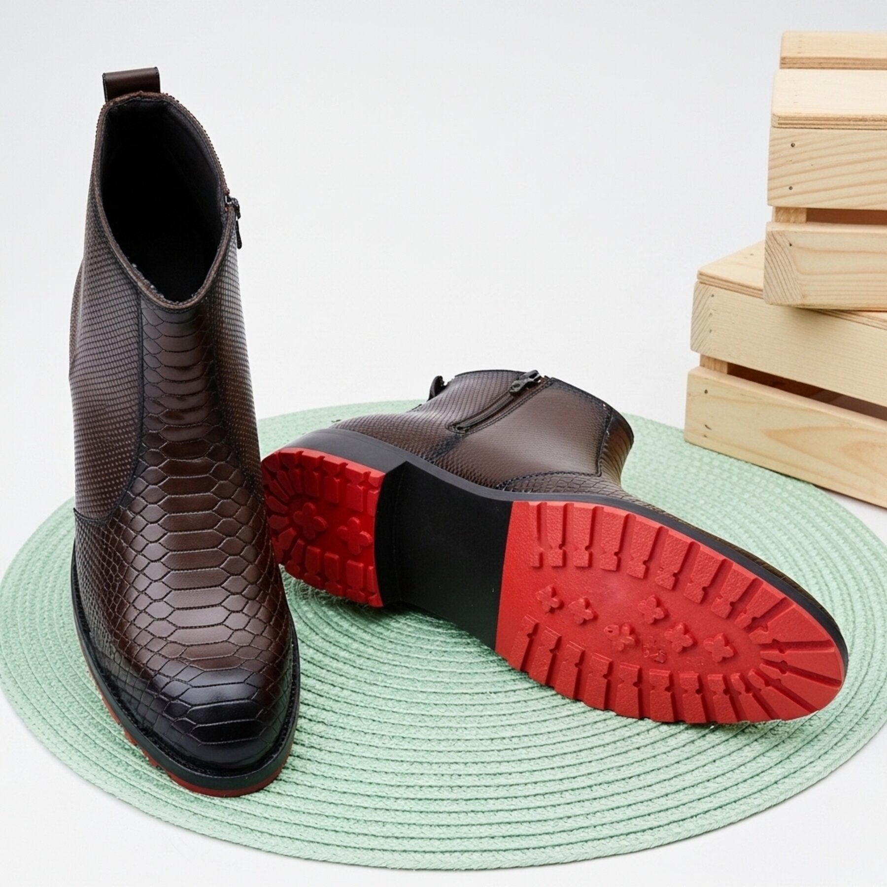 BAXXICO Modern Mens Boots Crafted for Confidence Style & Presence