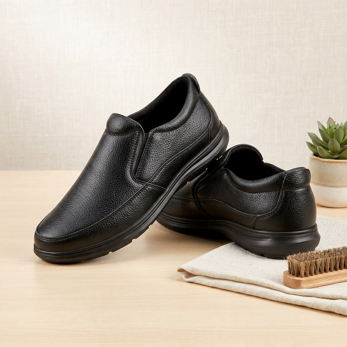 BAXXICO Mens Premium Comfort Slip On Shoes