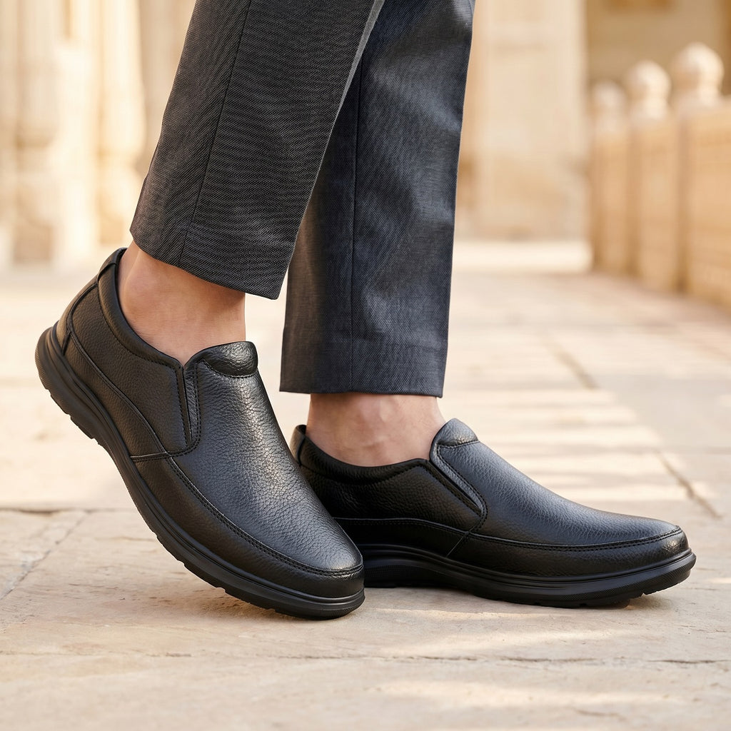 BAXXICO Mens Premium Comfort Slip On Shoes