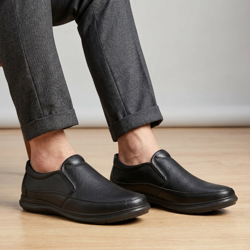 BAXXICO Mens Premium Comfort Slip On Shoes