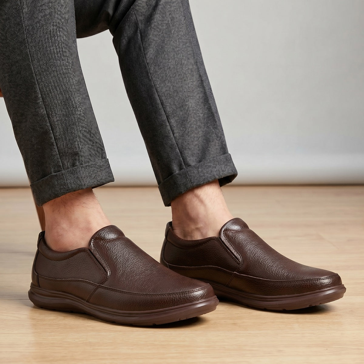 BAXXICO Mens Premium Comfort Slip On Shoes