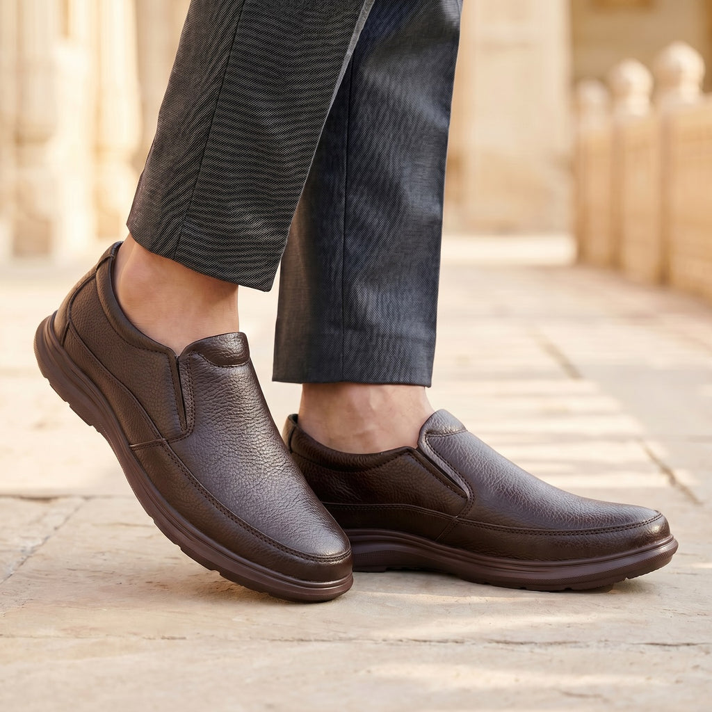 BAXXICO Mens Premium Comfort Slip On Shoes