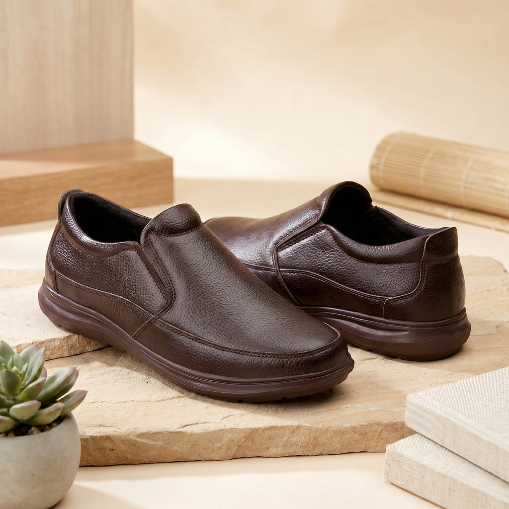 BAXXICO Mens Premium Comfort Slip On Shoes