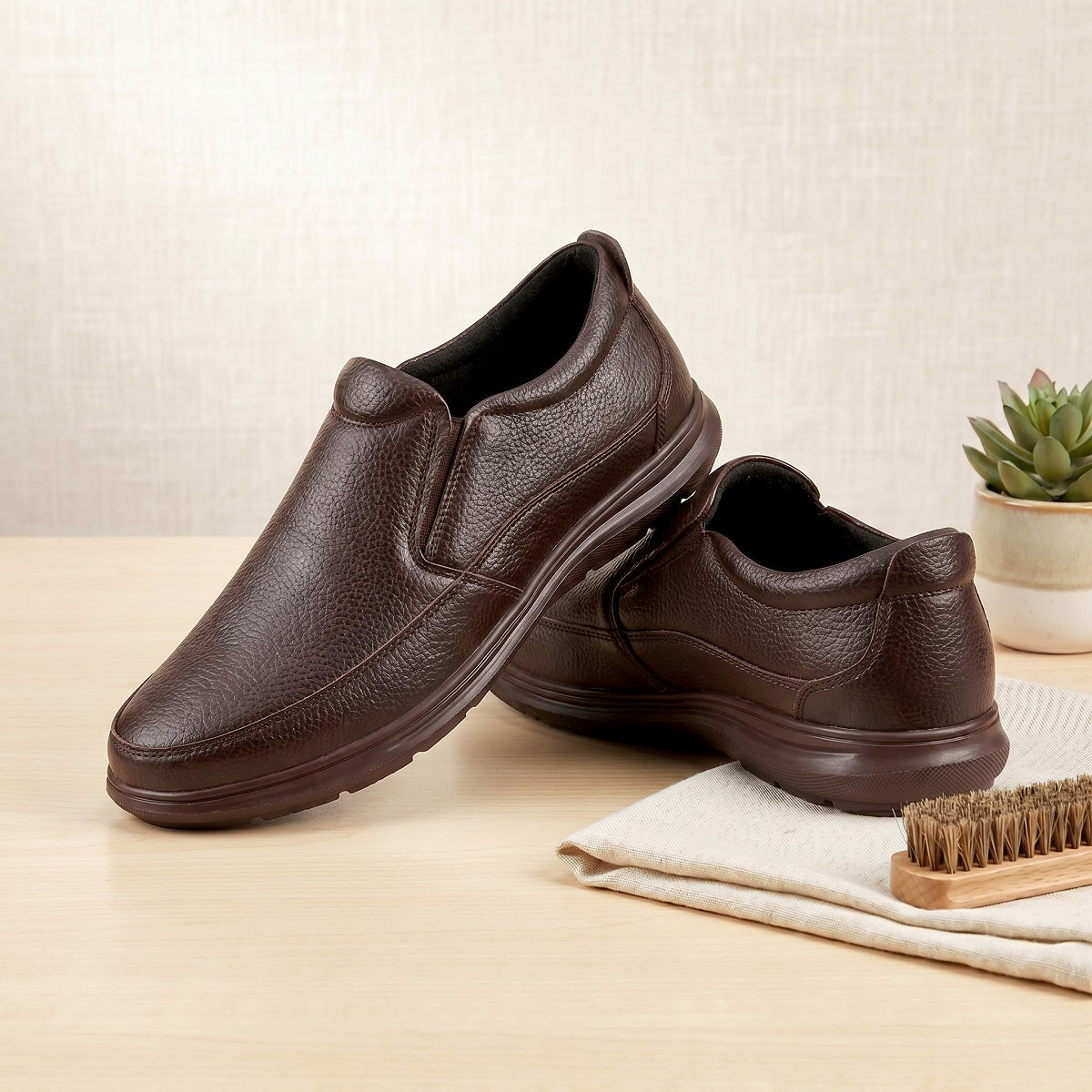 BAXXICO Mens Premium Comfort Slip On Shoes