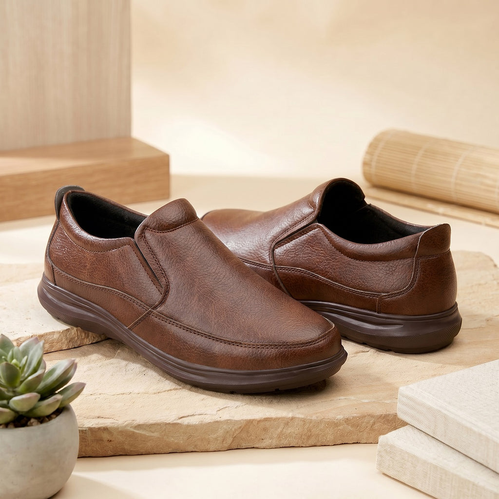 BAXXICO Mens Premium Comfort Slip On Shoes