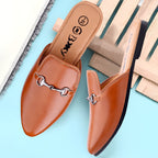 BAXXICO Mens Vegan Leather Material Latest Stylish Mules