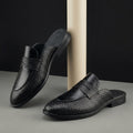 BAXXICO Stylish Mens Mule Shoes with Luxury Fashion Inspired Finish
