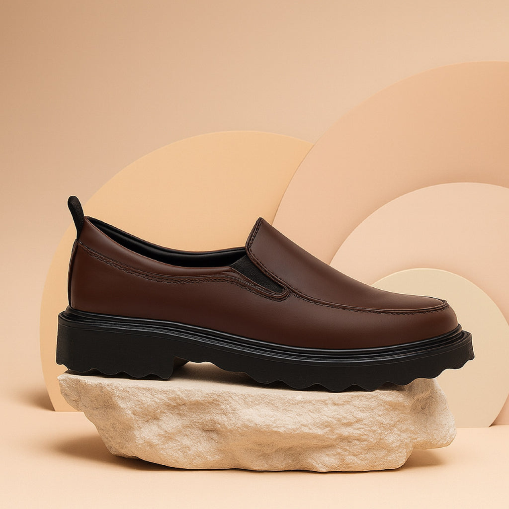 BAXXICO Mens Casual Formal Slip On Shoes Smart & Sophisticated Look