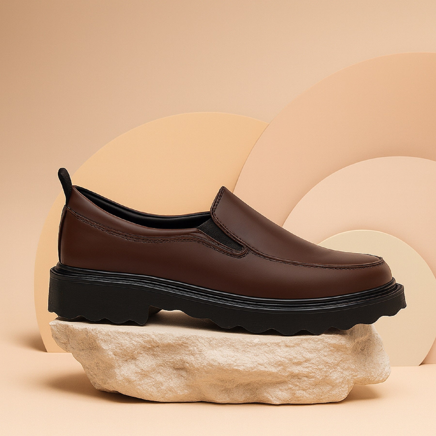 BAXXICO Mens Casual Formal Slip On Shoes Smart & Sophisticated Look