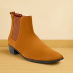 BAXXICO Mens comfortable and stylish faux leather Boots