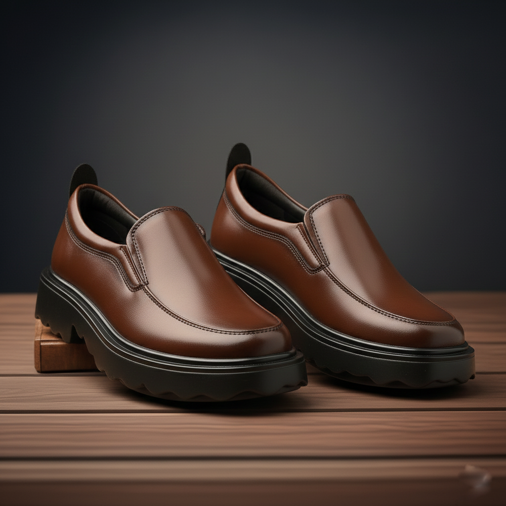 BAXXICO Mens Casual Formal Slip On Shoes Smart & Sophisticated Look