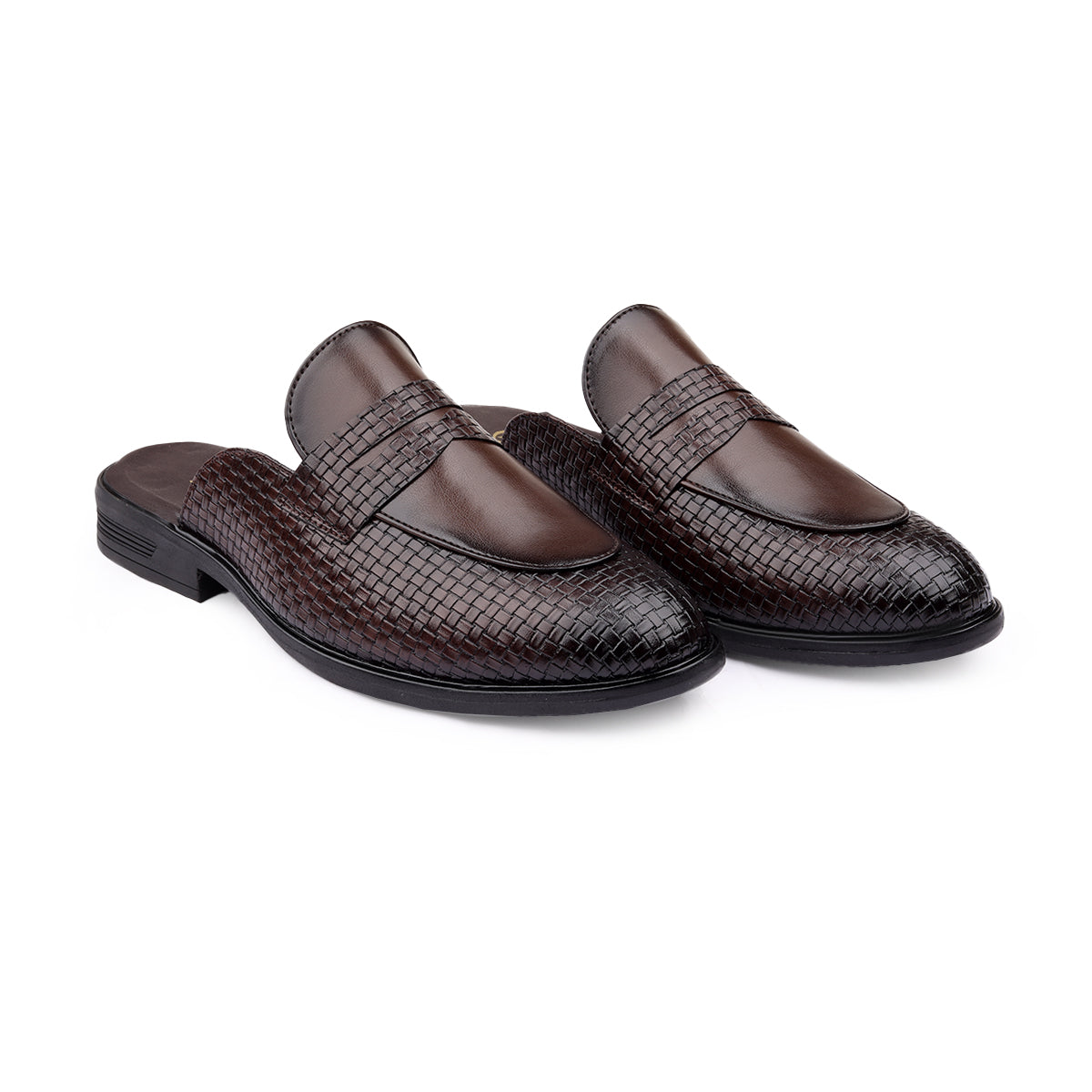 BAXXICO Stylish Mens Mule Shoes with Luxury Fashion Inspired Finish