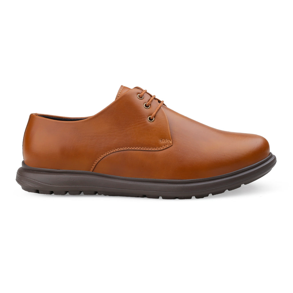 BAXXICO Modern Comfort Derby Shoes with Sleek Silhouette & Premium Everyday Wear
