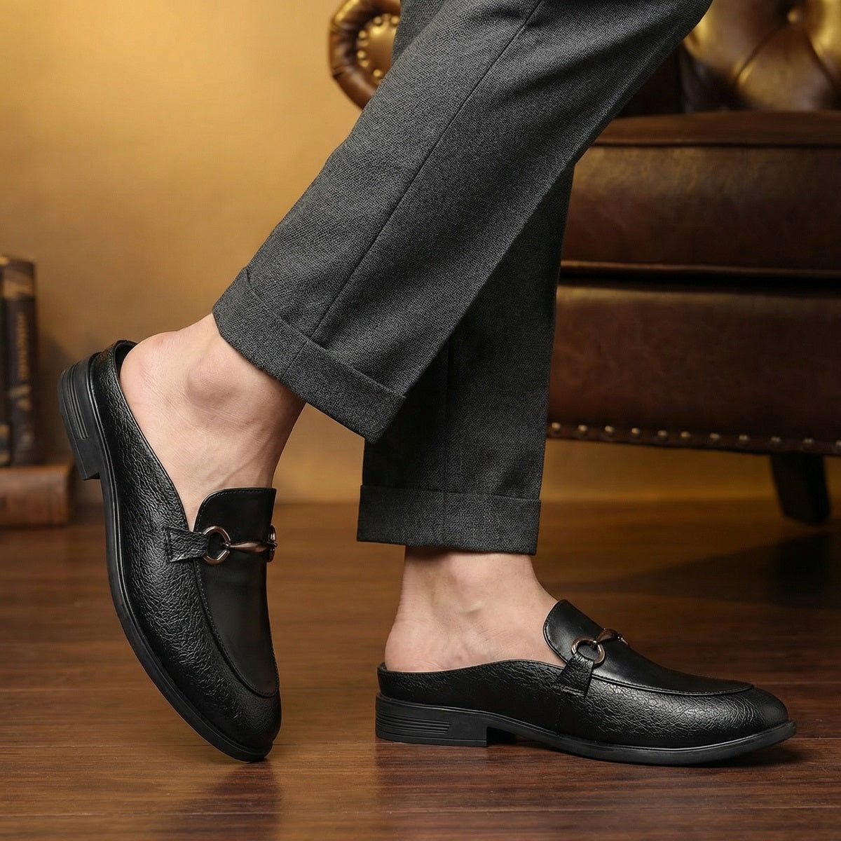 BAXXICO Premium Mule Loafers for Smart Everyday Fashion