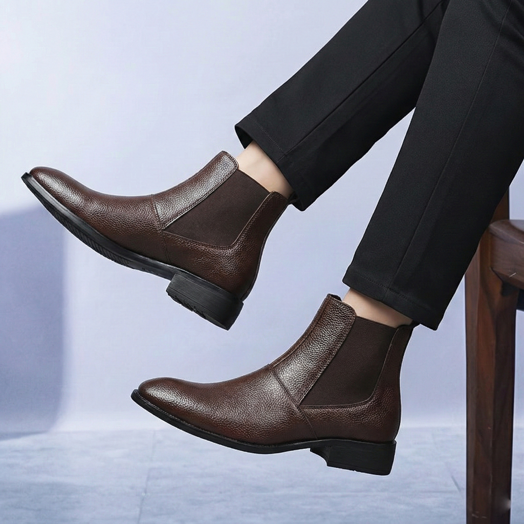 BAXXICO Luxury Mens Boots Designed to Add Extra Height & Confidence