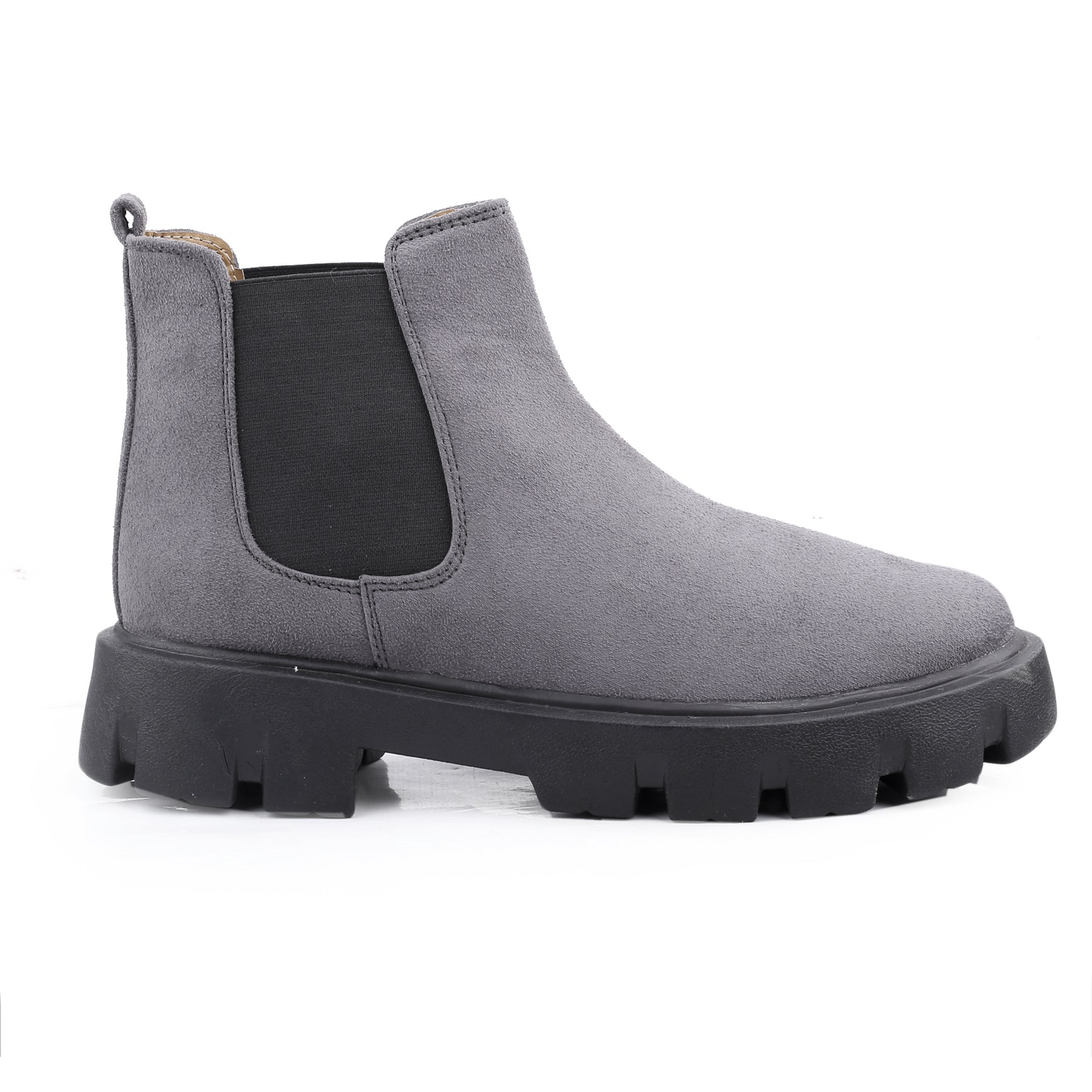 Baxxico Vegan Suede Ultra Comfortable Slip-on Boots for Men