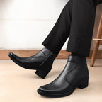 BAXXICO Mens comfortable faux leather Boots