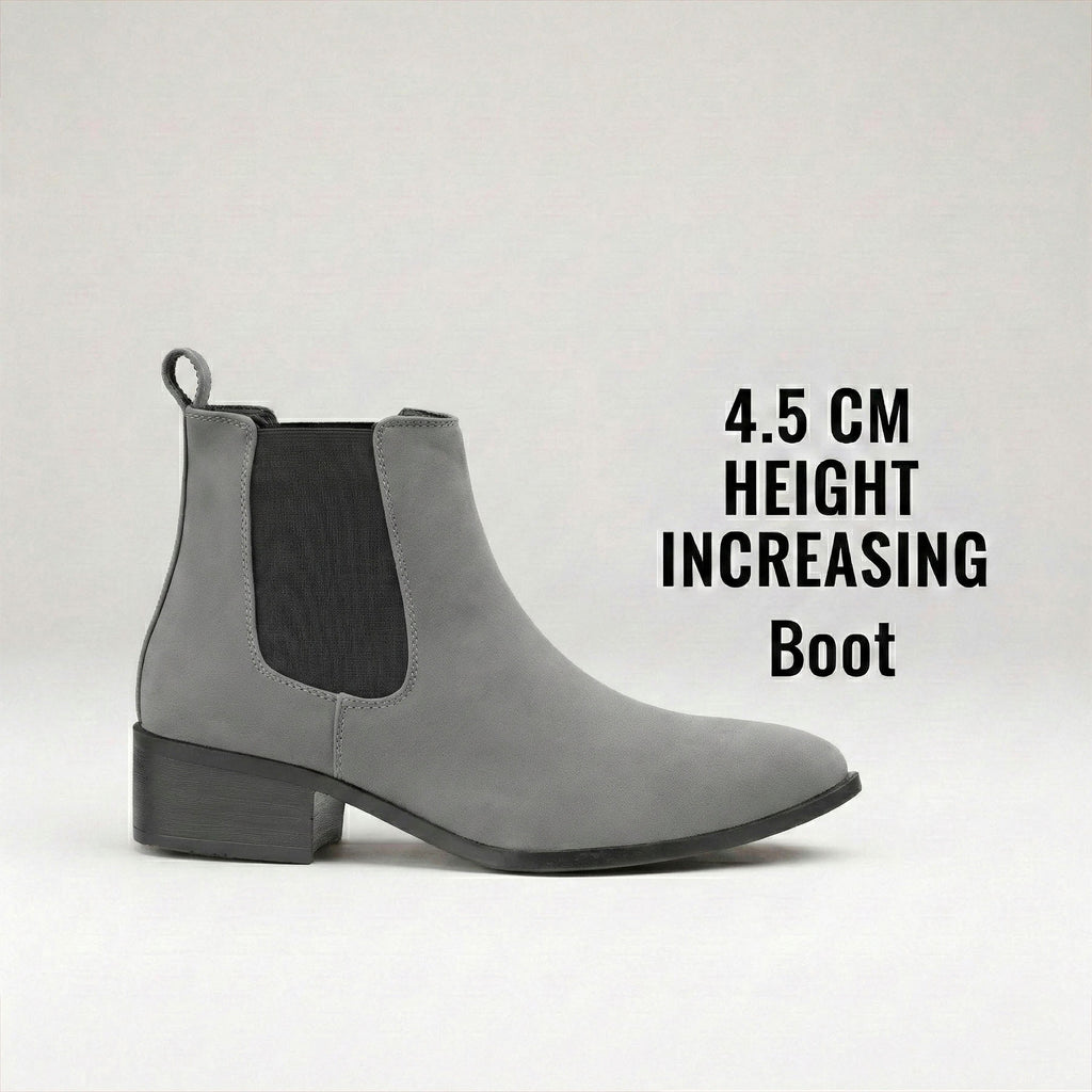 BAXXICO Smart Casual Mens Boots with 4.5cm Heel Height