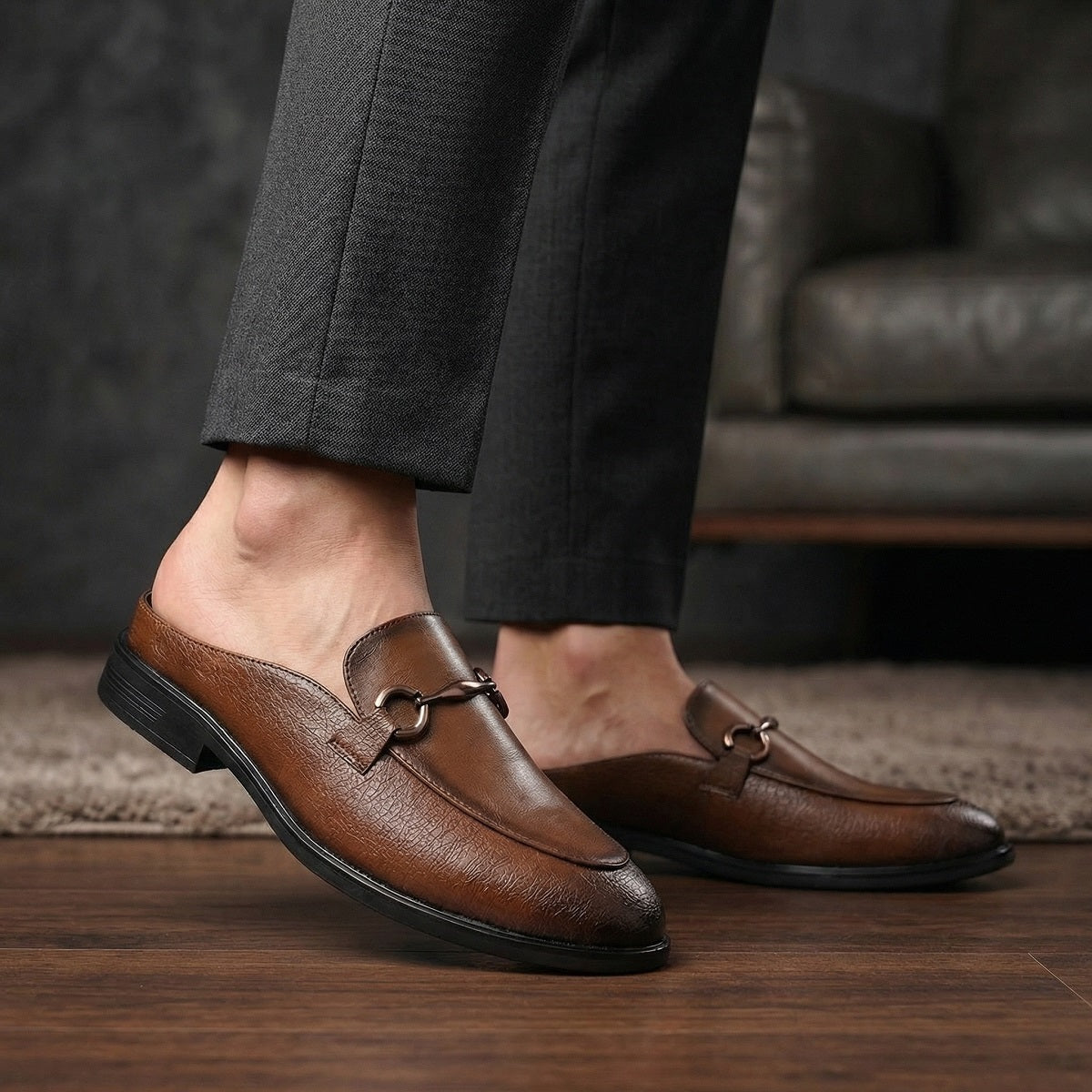 BAXXICO Premium Mule Loafers for Smart Everyday Fashion