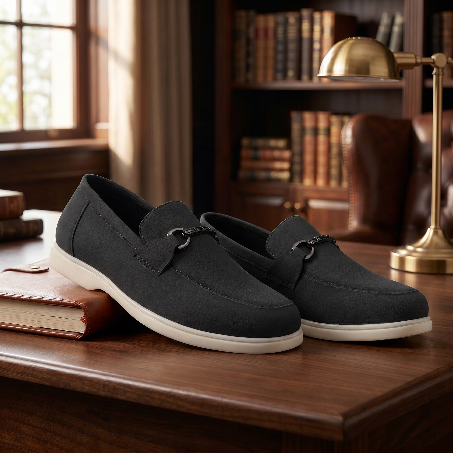BAXXICO Luxury Loafers with Soft Matte Finish & Modern Elevated Comfort