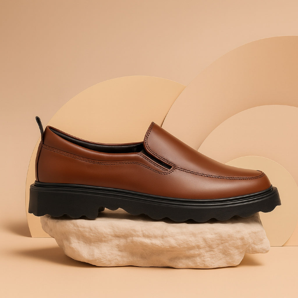 BAXXICO Mens Casual Formal Slip On Shoes Smart & Sophisticated Look