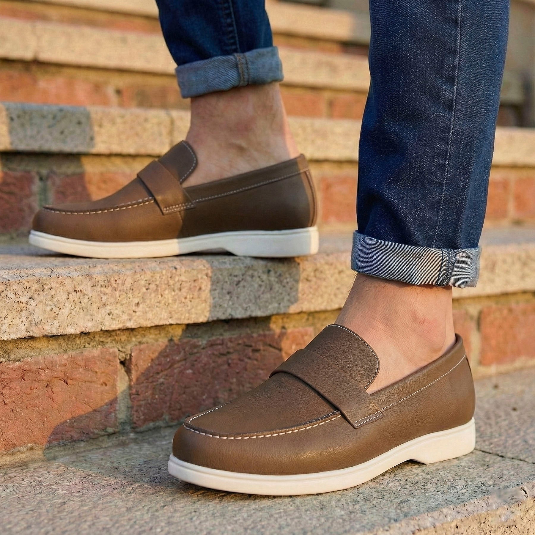 BAXXICO Premium Casual Loafers for Men Smart Look Slip On Footwear