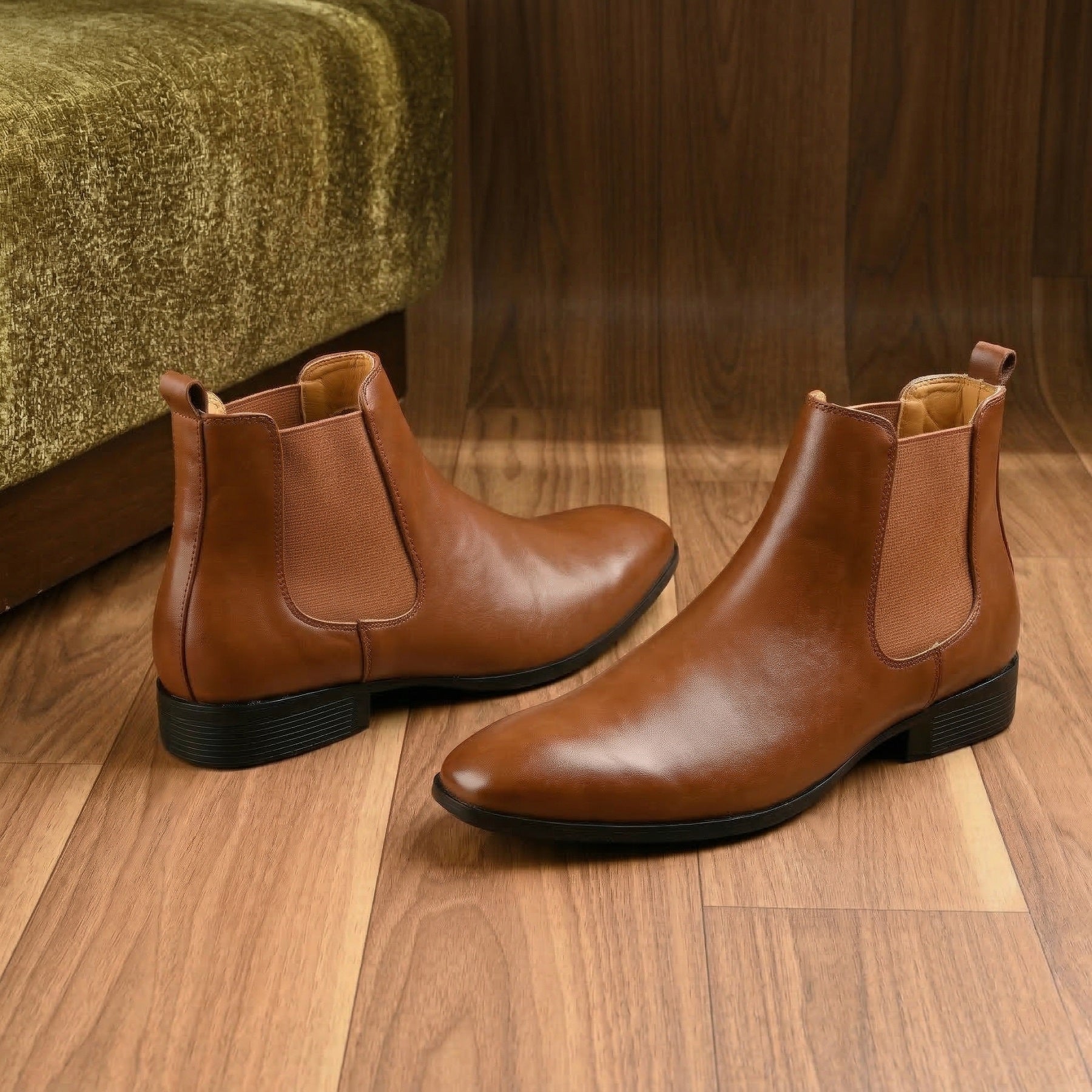 BAXXICO High end Fashionable Chelsea Boots for Men
