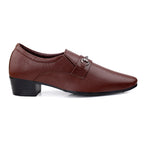 BAXXICO Mens Formal Slip On Buckle Shoes