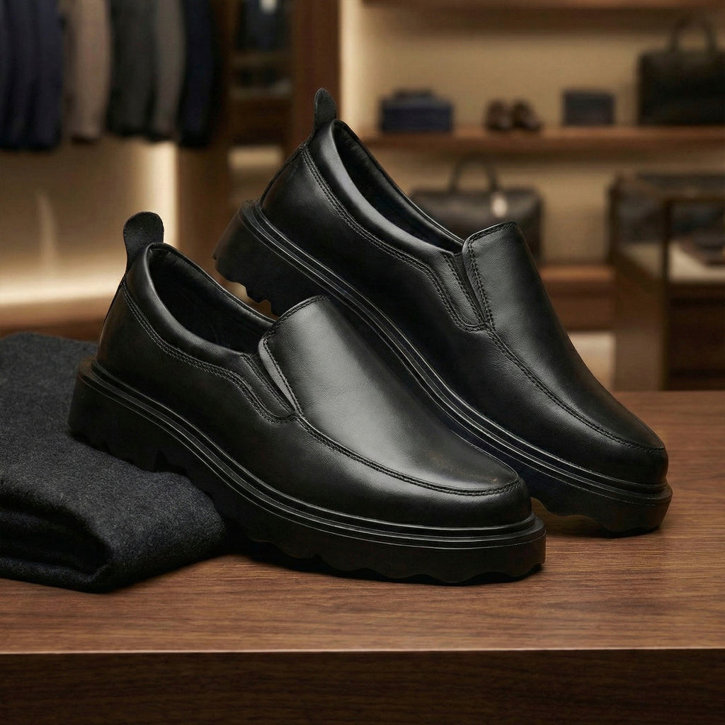 BAXXICO Mens Casual Formal Slip On Shoes Smart & Sophisticated Look