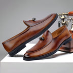 BAXXICO Party Wear Premium Range Tassel Formal Slip ons for Men