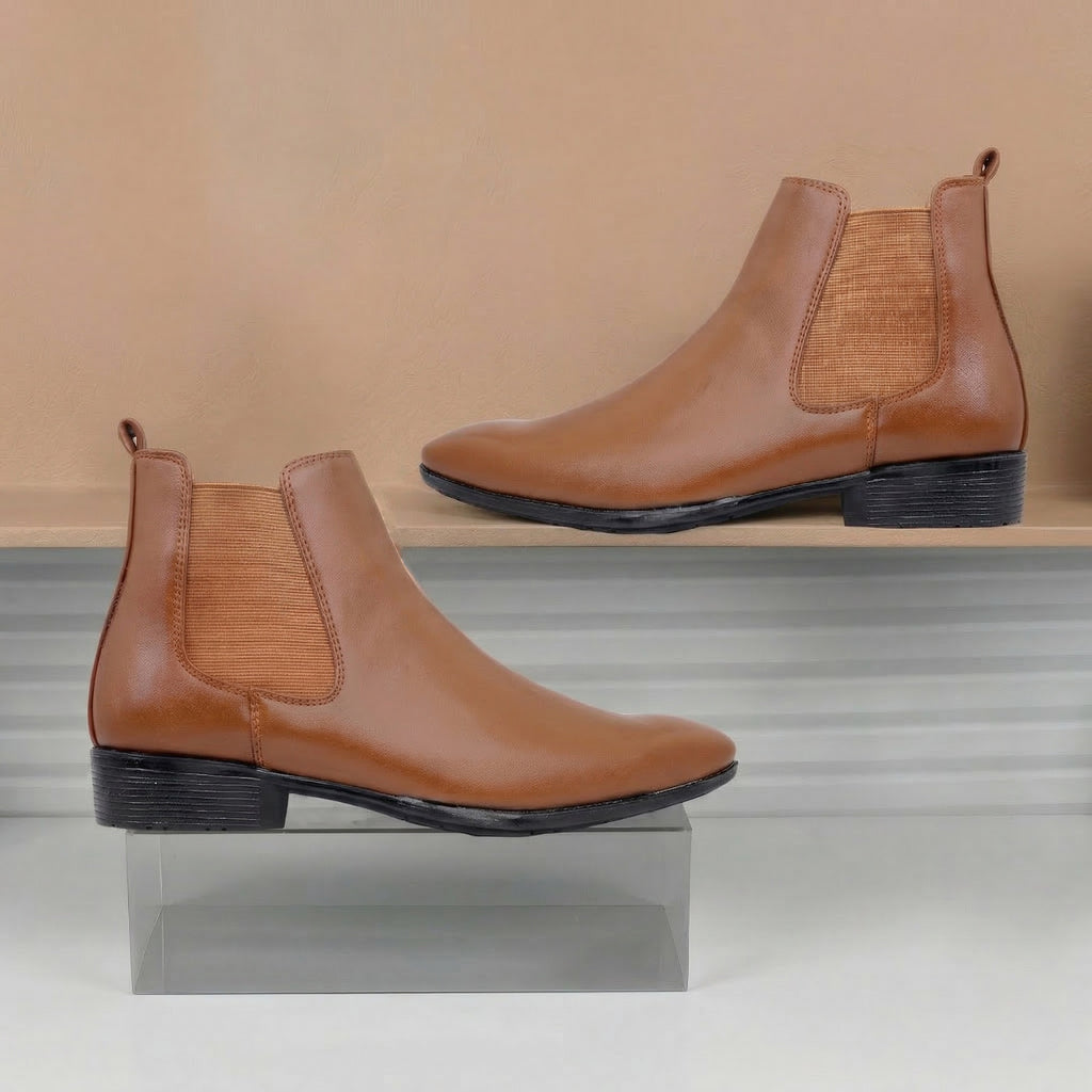 BAXXICO High end Fashionable Chelsea Boots for Men