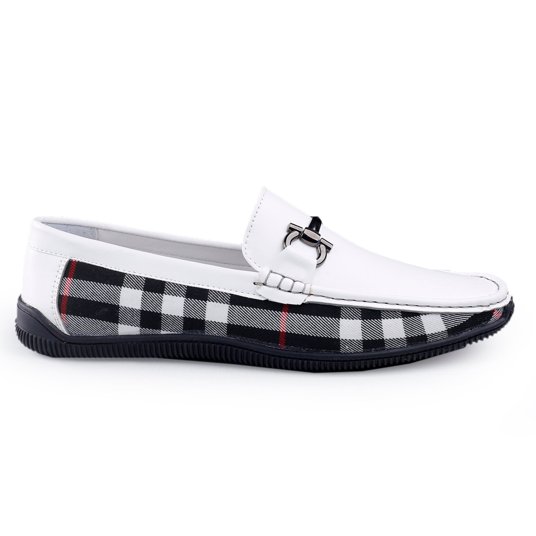 BAXXICO Stylish And Comfortable Checker Loafers for Men