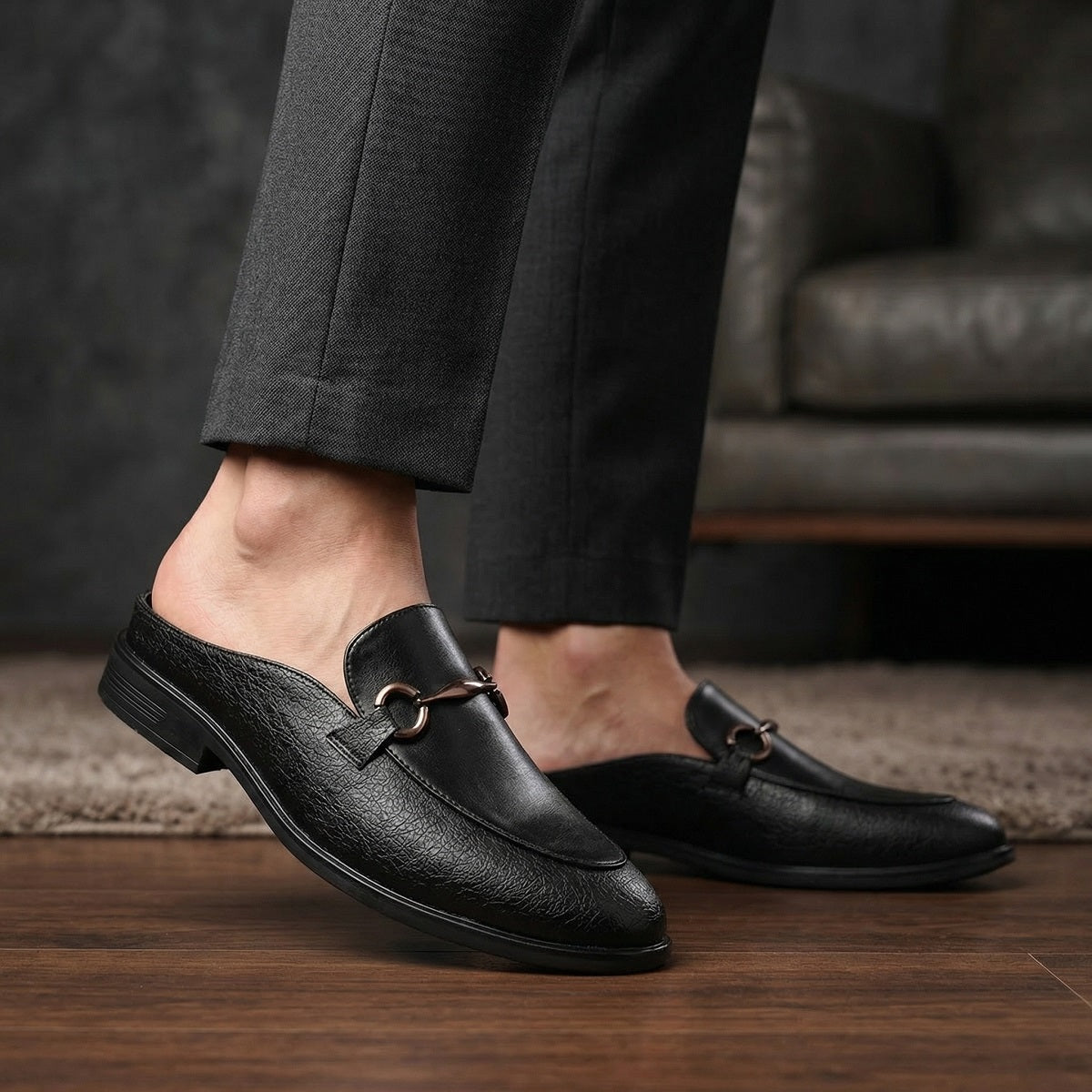 BAXXICO Premium Mule Loafers for Smart Everyday Fashion