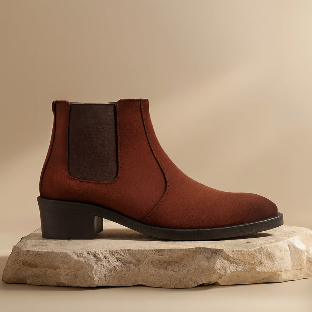 BAXXICO Mens 5–6 CM Invisible Height Boost Boots