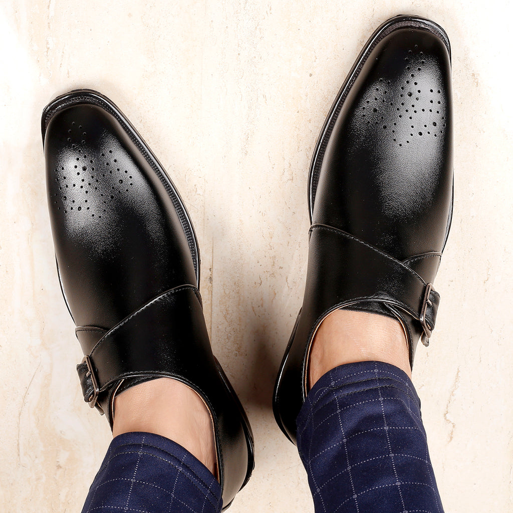 BAXXICO Height Increasing Monk Slip on For Men