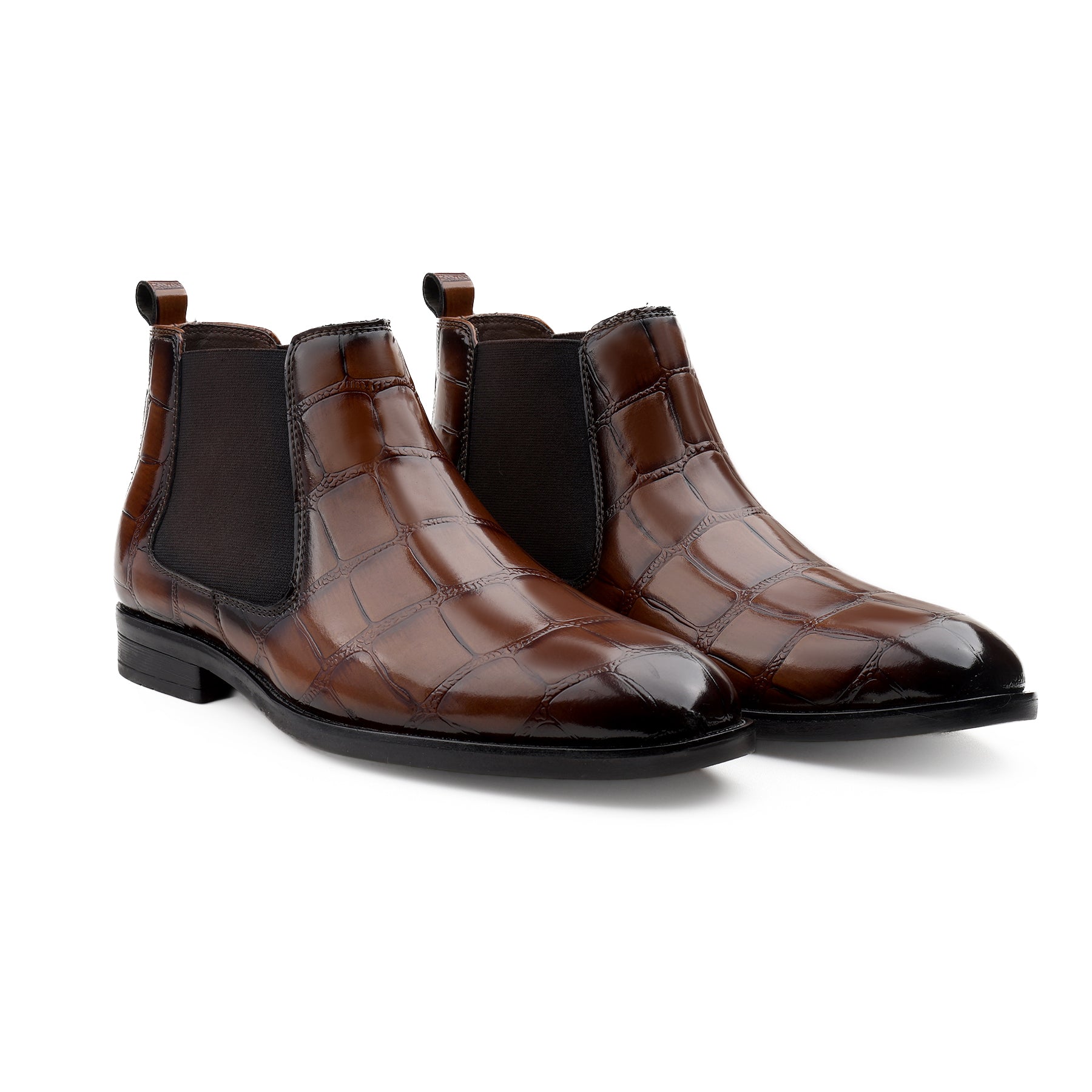 BAXXICO Mens Premium Vegan Leather Stylish Boots Durable Comfortable & Timeless Design