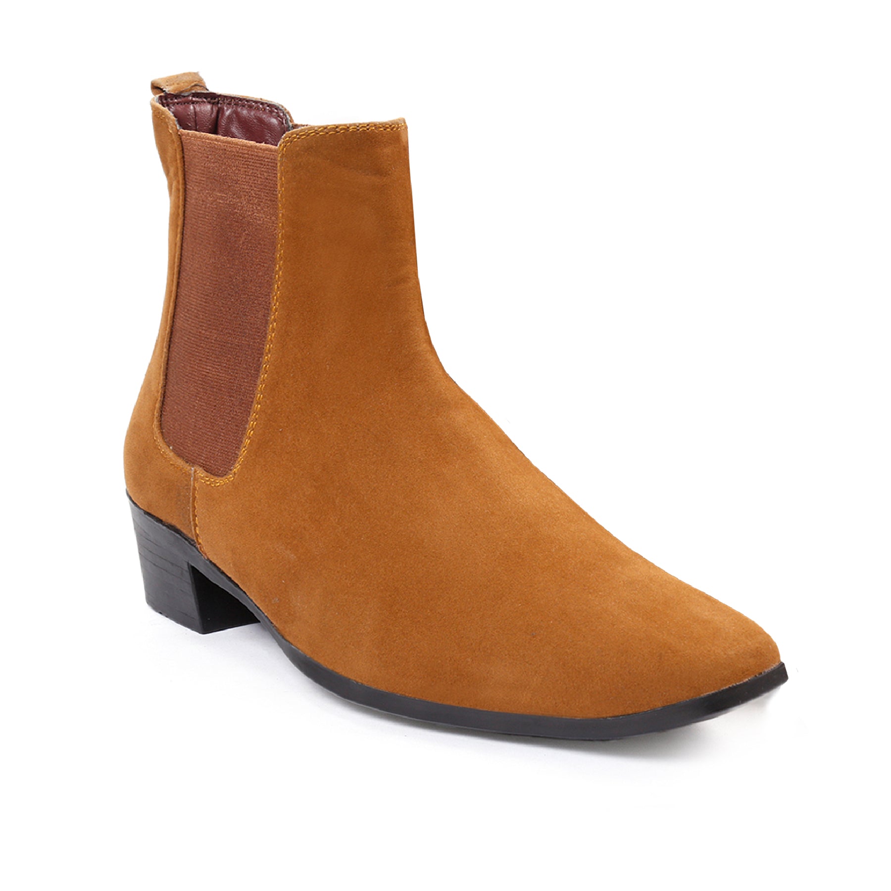 Mens Elevator Boots Stylish Height Increasing Design