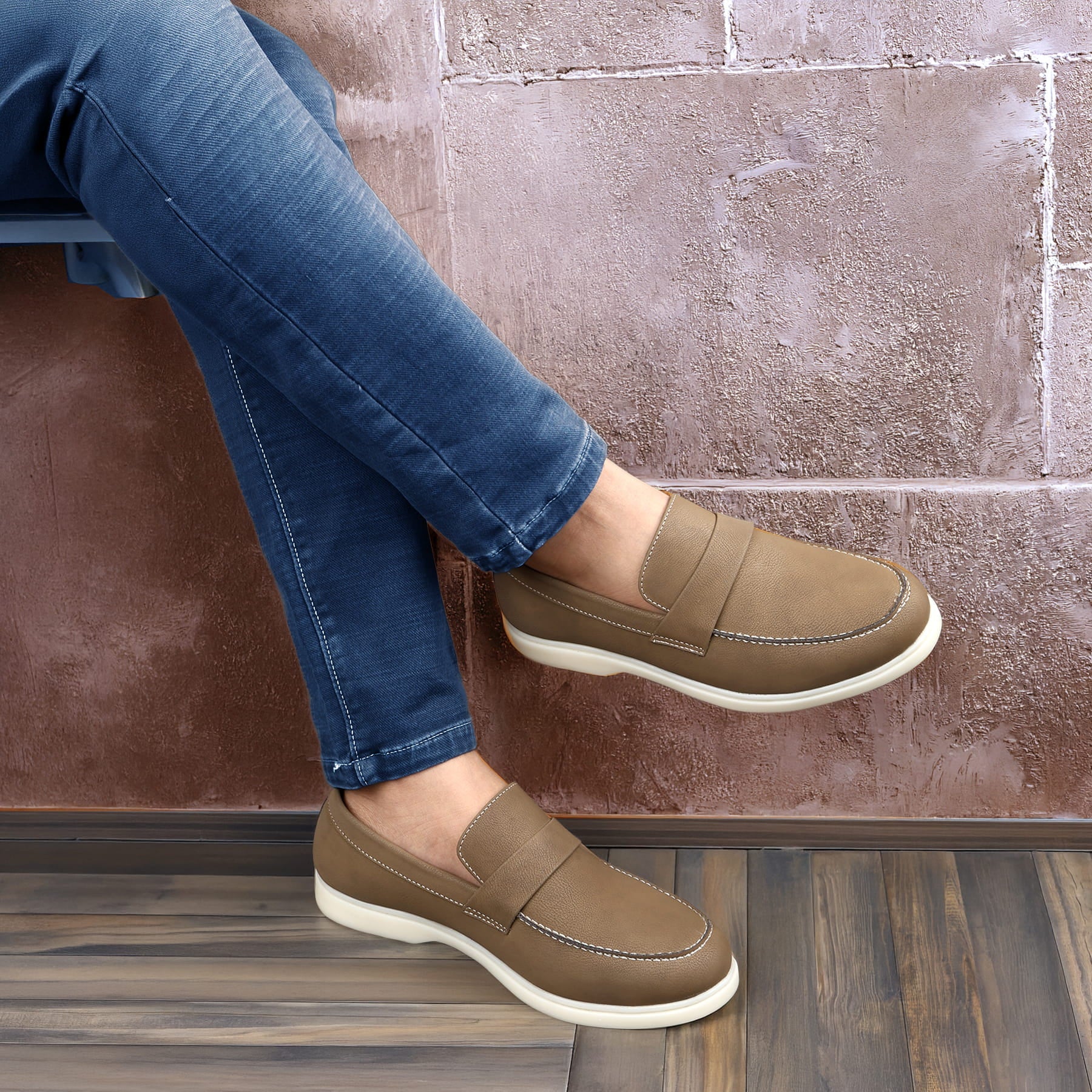 BAXXICO Premium Casual Loafers for Men Smart Look Slip On Footwear