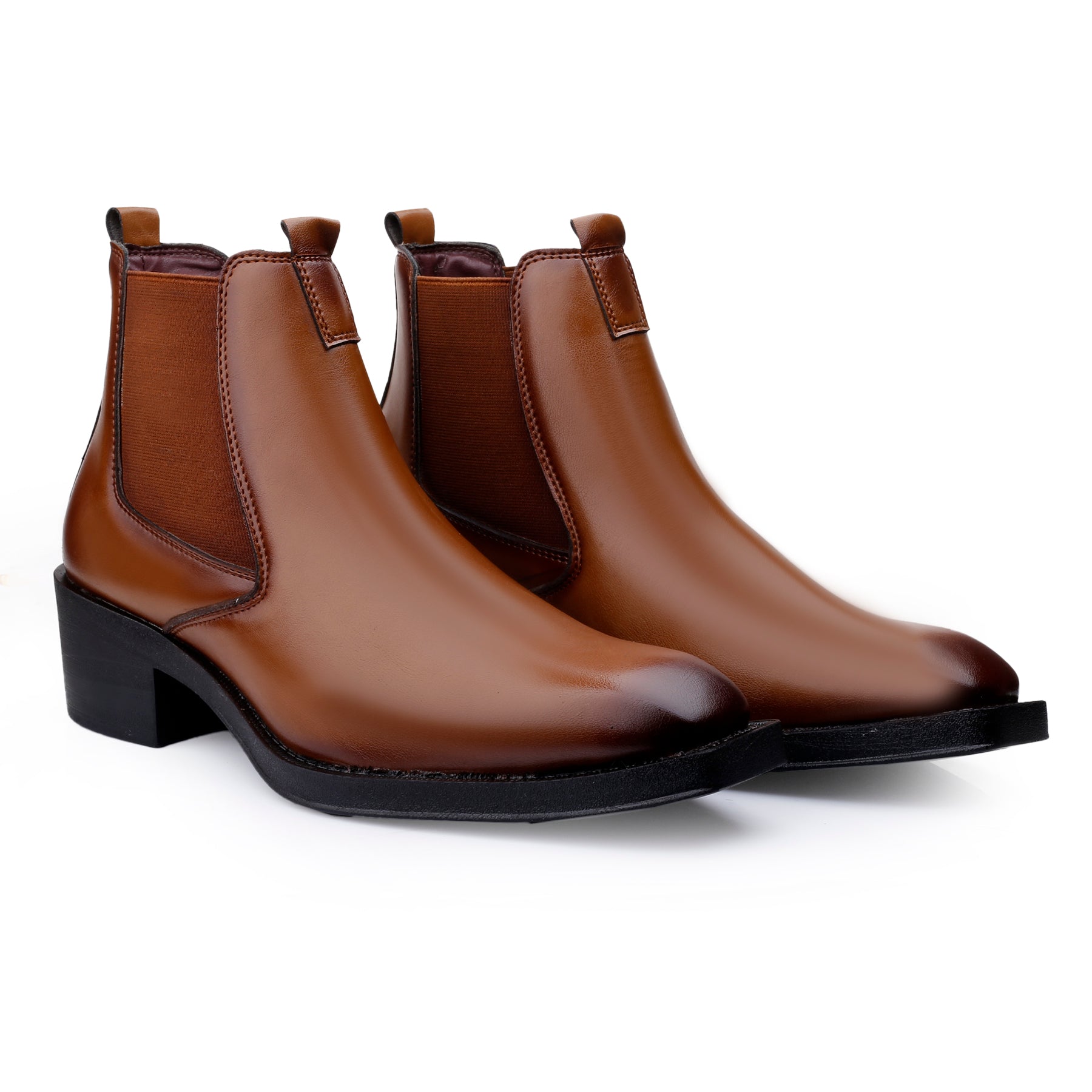 BAXXICO Mens 2 Inches Stylish Height Lifting Boots