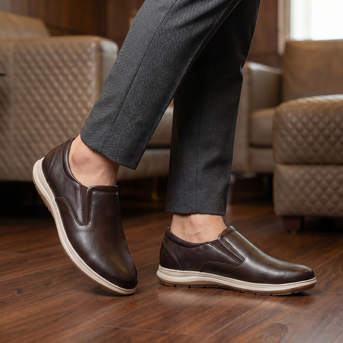 BAXXICO Luxury Mens Everyday Shoes with Premium Minimal Finish